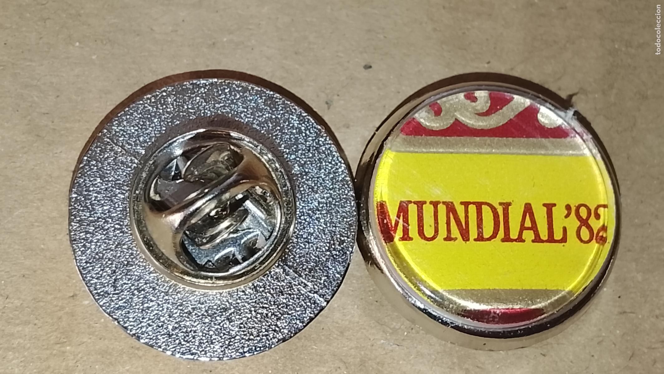 Pins de colecci&oacute;n: pin redondo metal - campeonato mundiales de f&uacute;tbol
