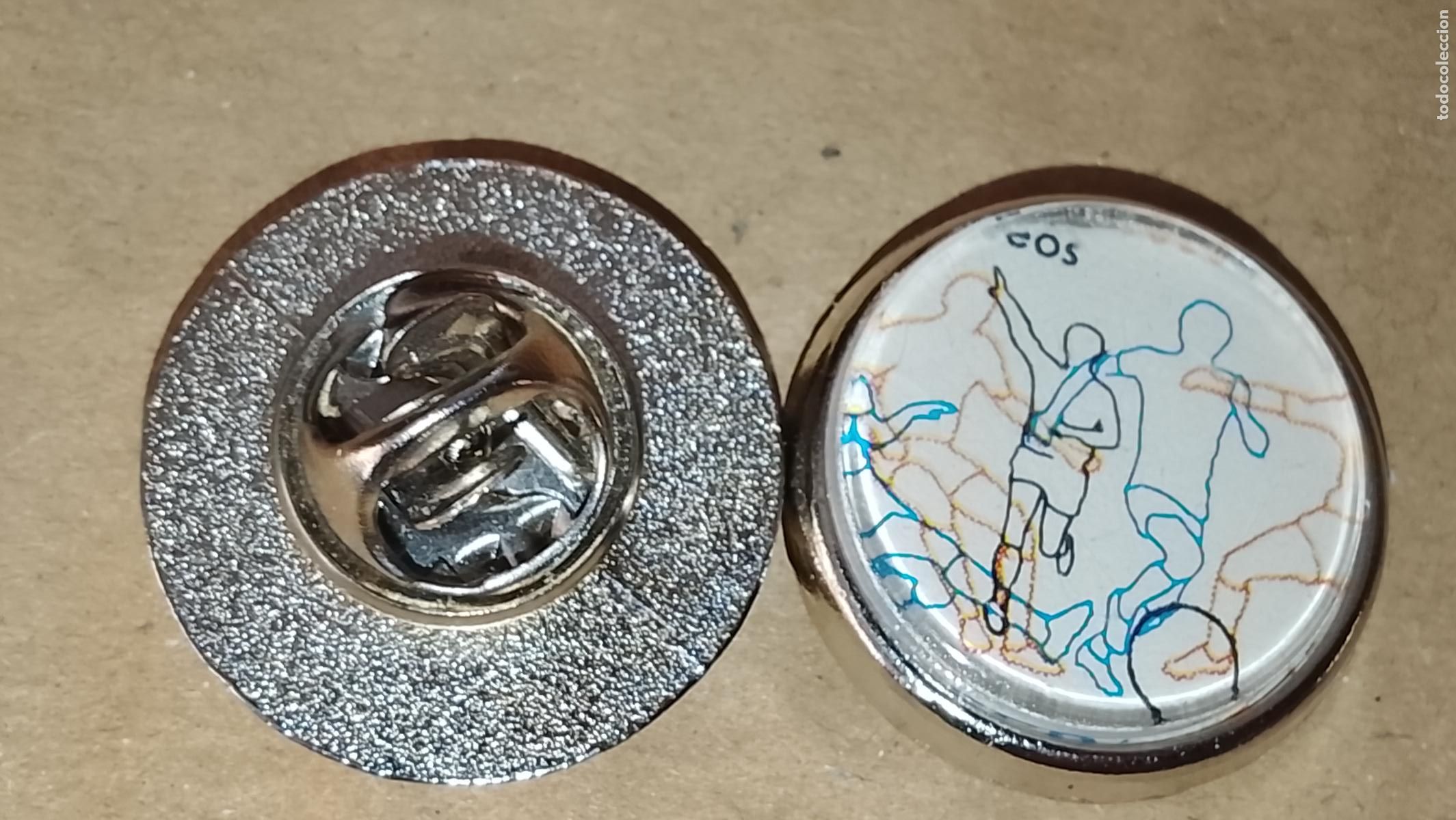 Pins de colecci&oacute;n: pin redondo metal - campeonato mundiales de f&uacute;tbol