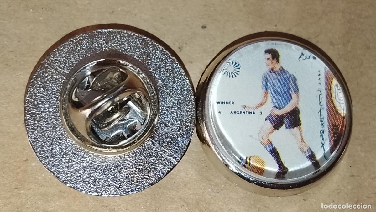 Pins de colecci&oacute;n: pin redondo metal - campeonato mundiales de f&uacute;tbol