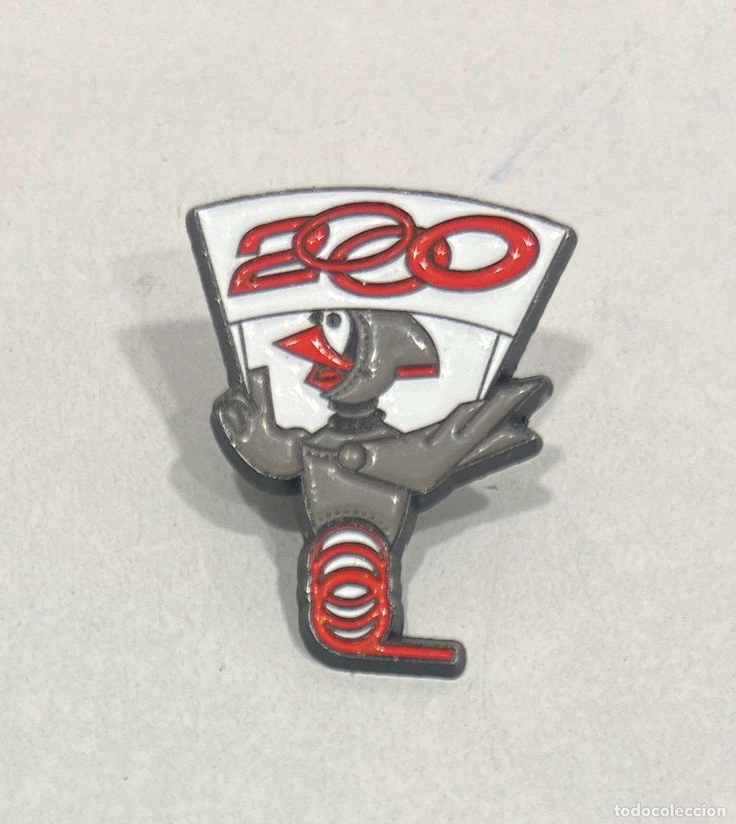 Pins de colecci&oacute;n: PIN LOGO METRO BILBAO. A&Ntilde;O 2000. FERROCARRILES VASCOS.