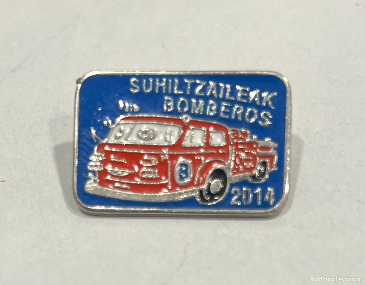 Pins de colecci&oacute;n: PIN SUHILTZAILEAK. BOMBEROS VASCOS.