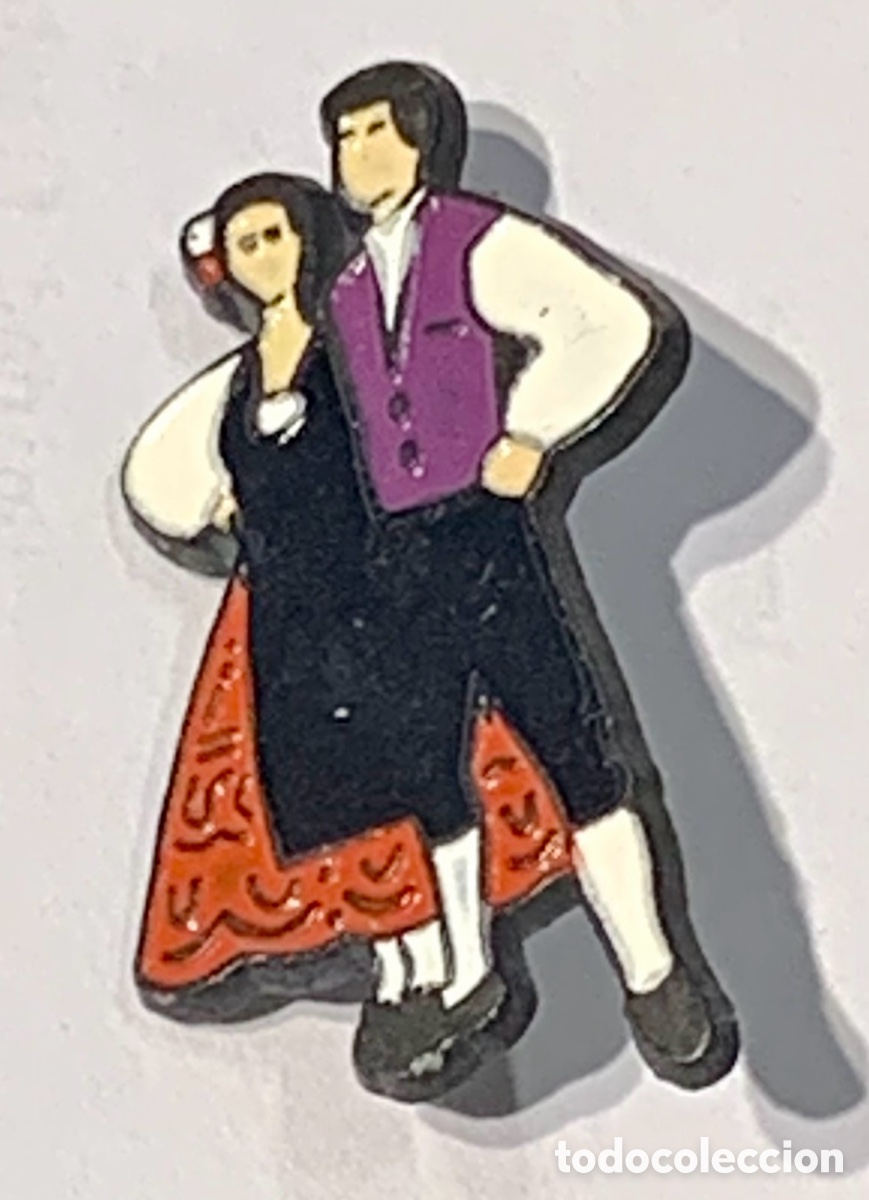 Pins de colecci&oacute;n: Pin. Pareja de Huertanos. Murcia.
