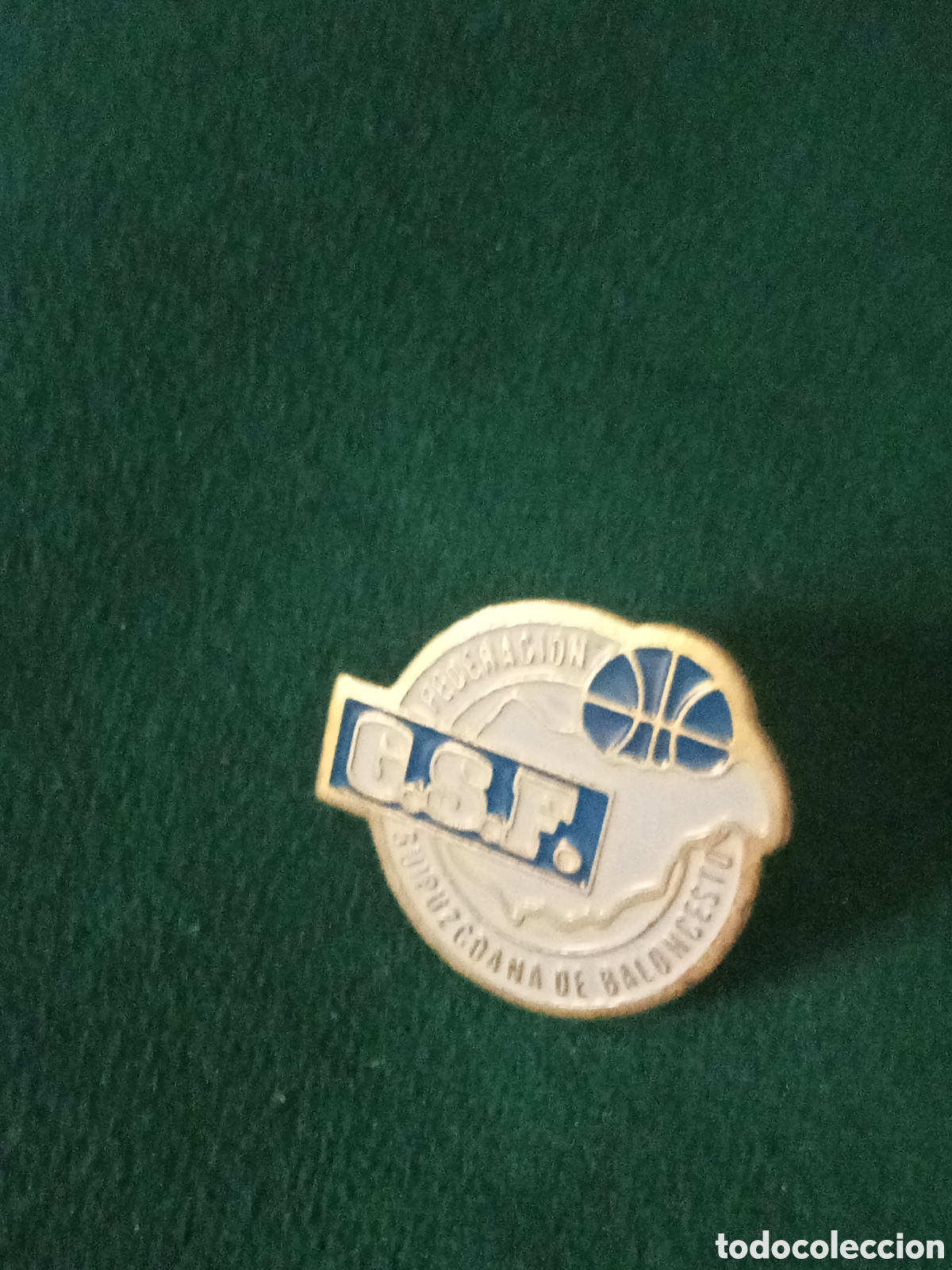 Pins de colecci&oacute;n: Pin federaci&oacute;n Guip&uacute;zcoana de baloncesto