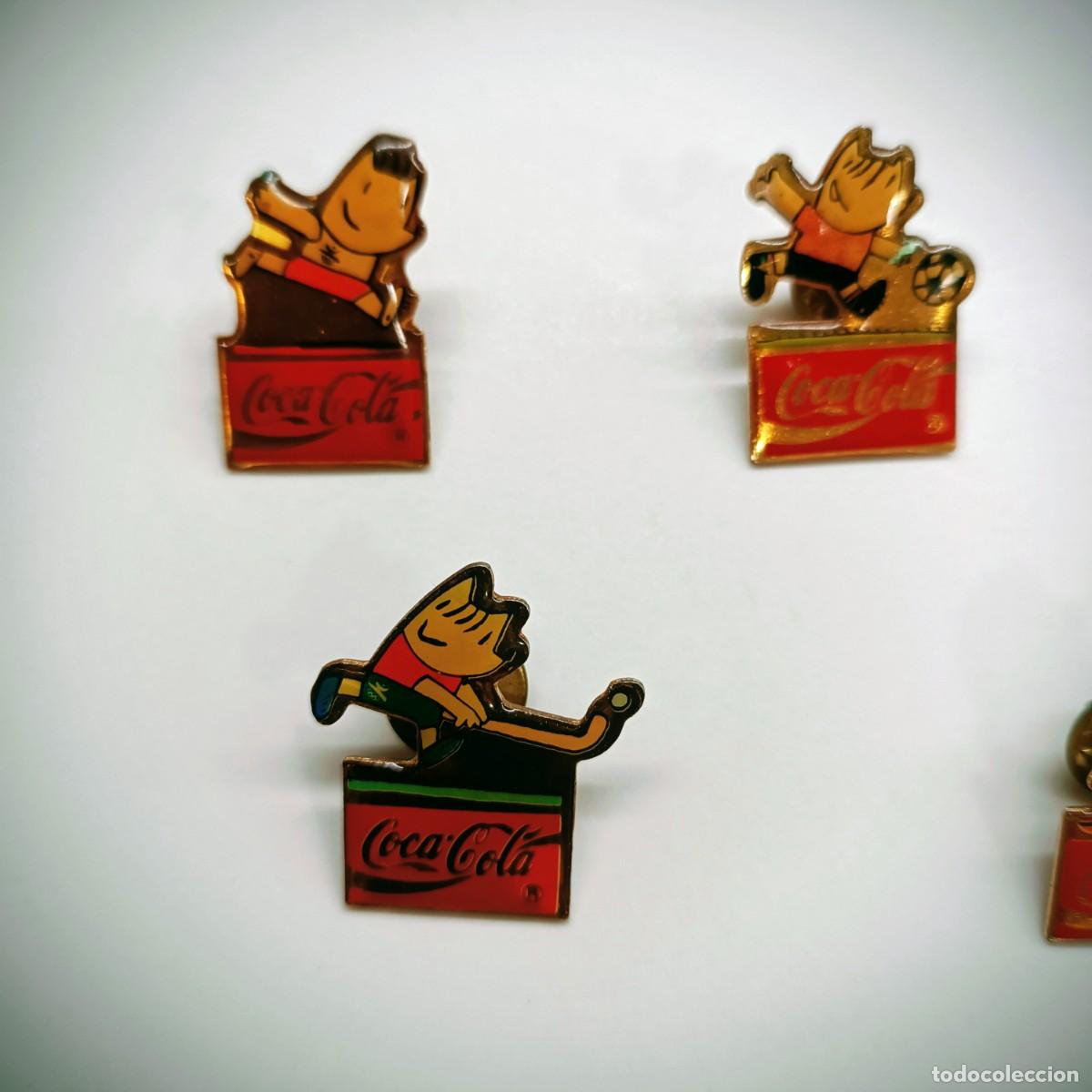 Pins de colecci&oacute;n: 7 Pines Cobi Coca-Cola Olimpiadas Barcelona 92