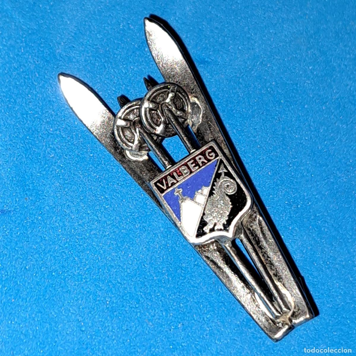 Pins de colecci&oacute;n: INSIGNIA DE ALFILER - ESTACI&Oacute;N DE INVIERNO VALBERG ( Francia ) - ANTIGUA