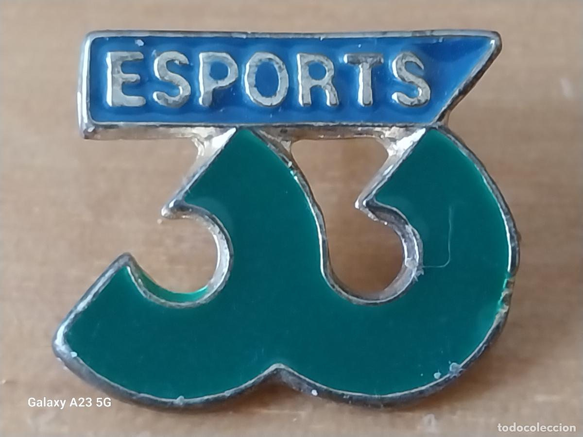 Pins de colecci&oacute;n: 33 ESPORTS PIN PINCHO PINTURA LACADA TELEVISION 1.5CMS ALTO ORIGINAL VINTAGE