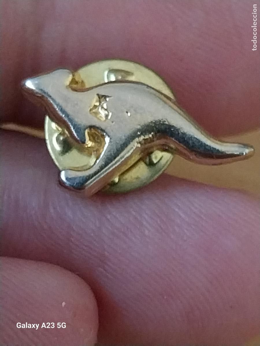 Pins de colecci&oacute;n: CANGURO KANGUROO PIN PINCHO METAL DORADO