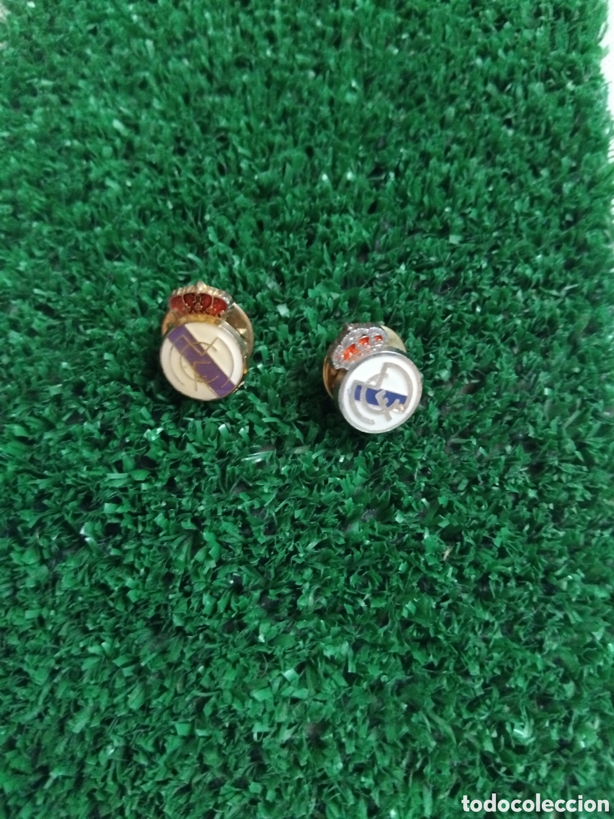 Pins de colecci&oacute;n: Lote de 2 pines del Real Madrid C.F