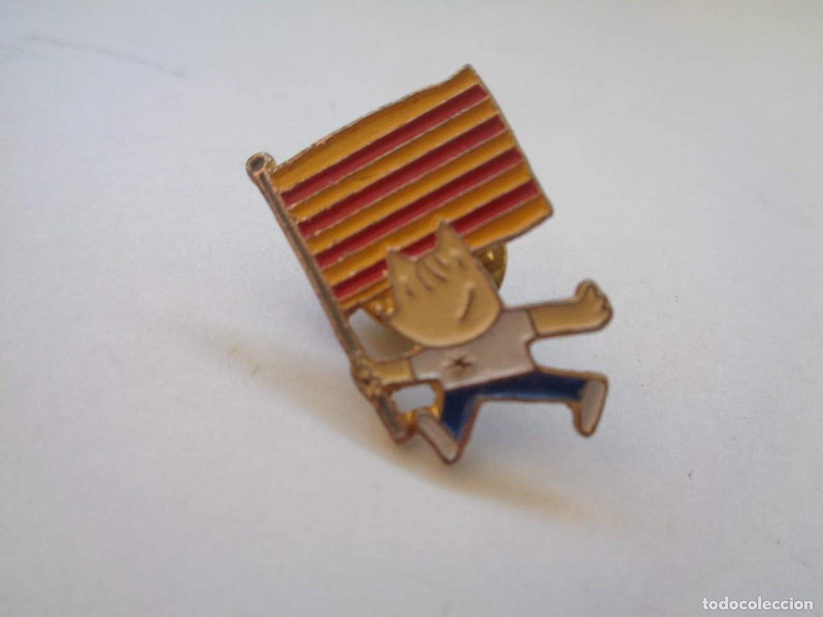 Pins de colecci&oacute;n: PIN DE COBY ( DE MARISCAL ) CON LA BANDERA DE CATALU&Ntilde;A