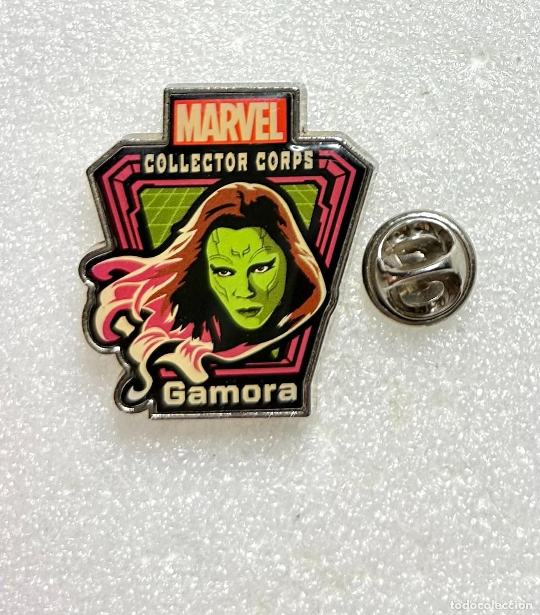 Pins de colecci&oacute;n: 4089.Pin de Gamora de Guardianes de la Galaxia &rdquo;Marvel Collector Corps&rdquo; fabricado por FUNKO