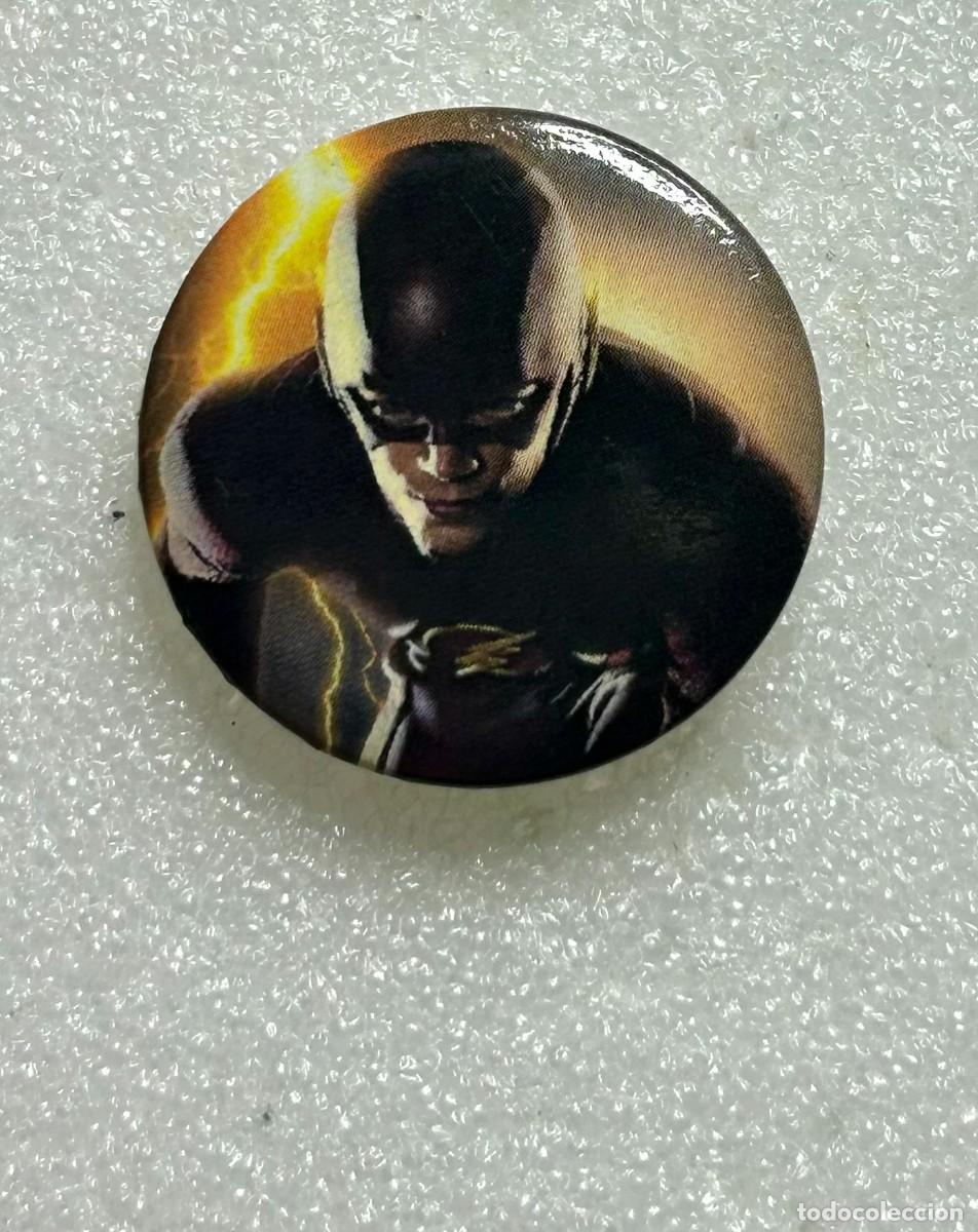Pins de colecci&oacute;n: 4095.Chapa coleccionable con la imagen promocional de The Flash, el superh&eacute;roe de DC Comics