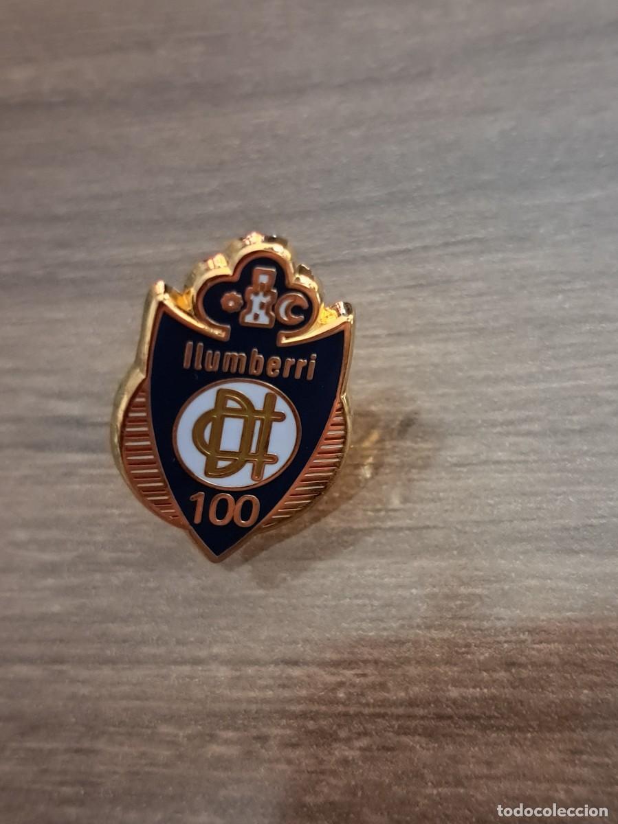 Pins de colecci&oacute;n: Pin del centenario del CD Ilumberri