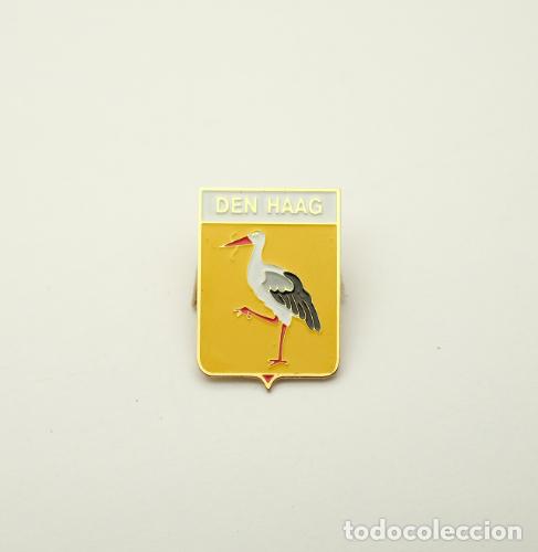 Pins de colecci&oacute;n: Badge Series Heraldry of World Cities - The Hague Netherlands
