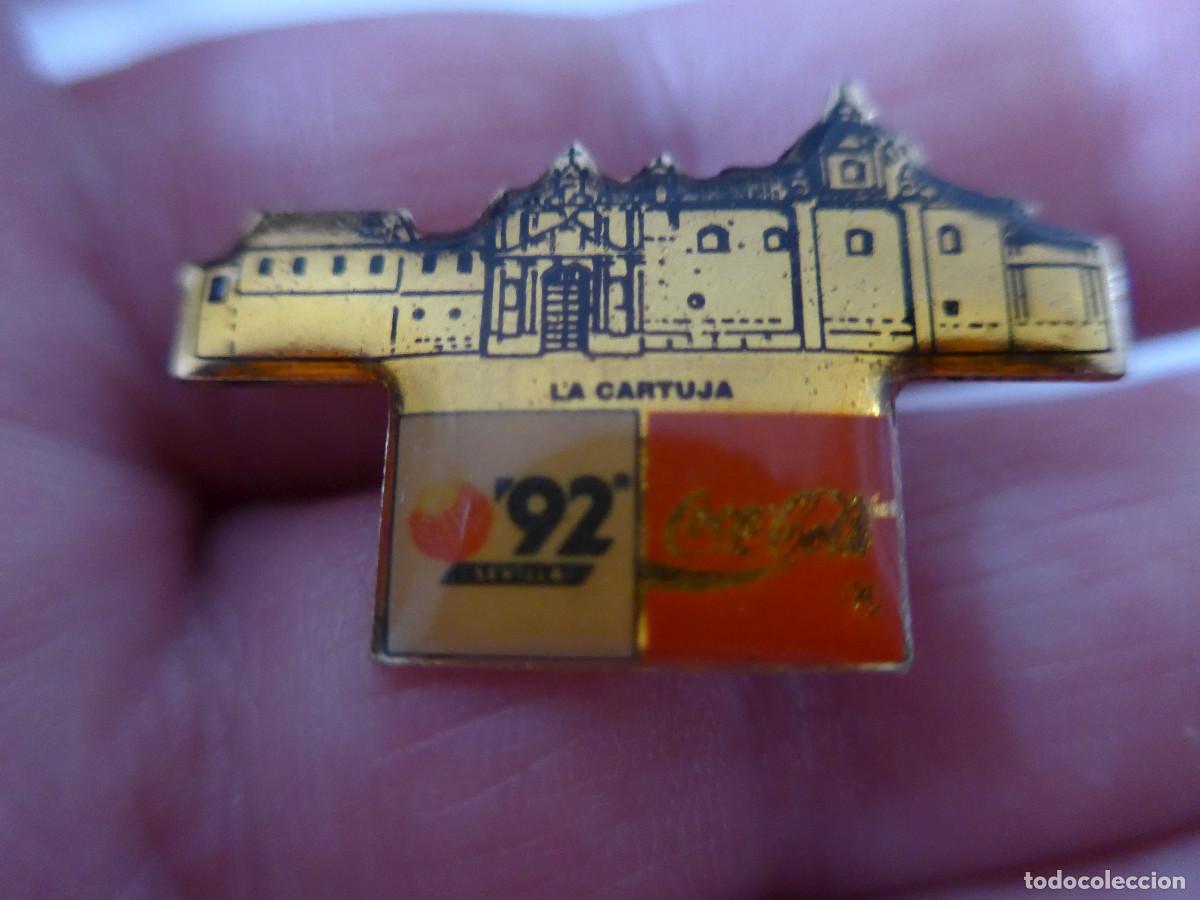 Pins de colecci&oacute;n: PIN COCA-COLA SEVILLA 92 LA CARTUJA