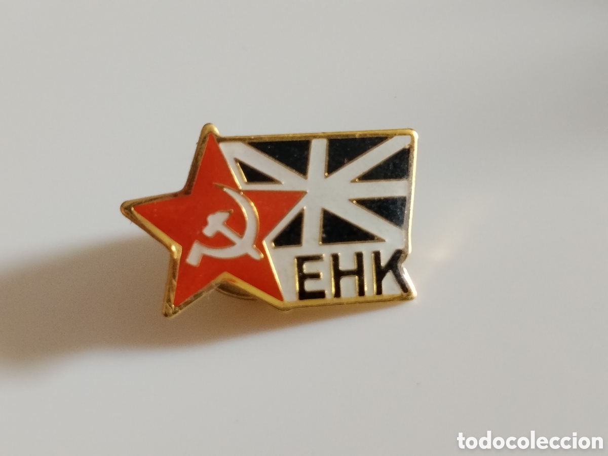 Sammlung von Pins: Antiguo lote de pins pol&iacute;ticos de la izquierda abertzale