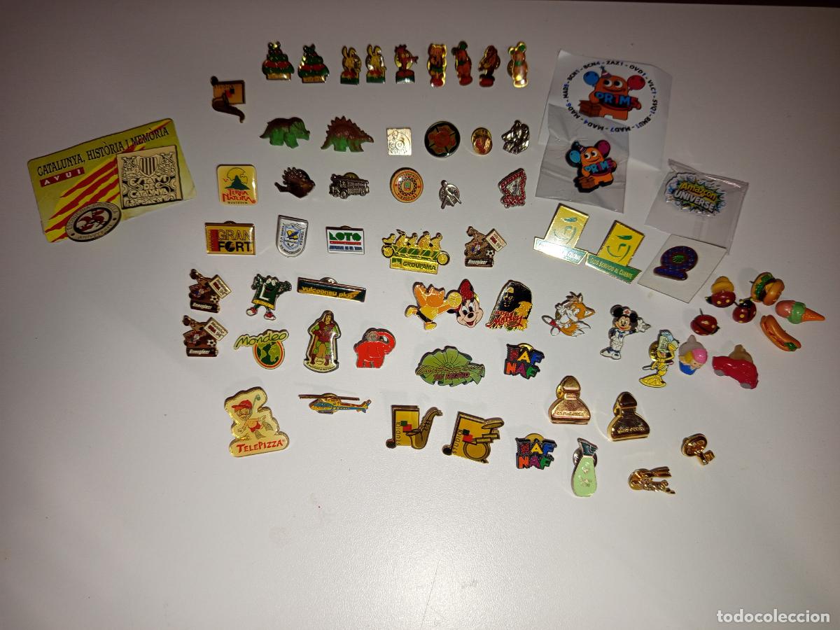 Pins de colecci&oacute;n: LOTE DE PINS VARIADOS ANTIGUOS