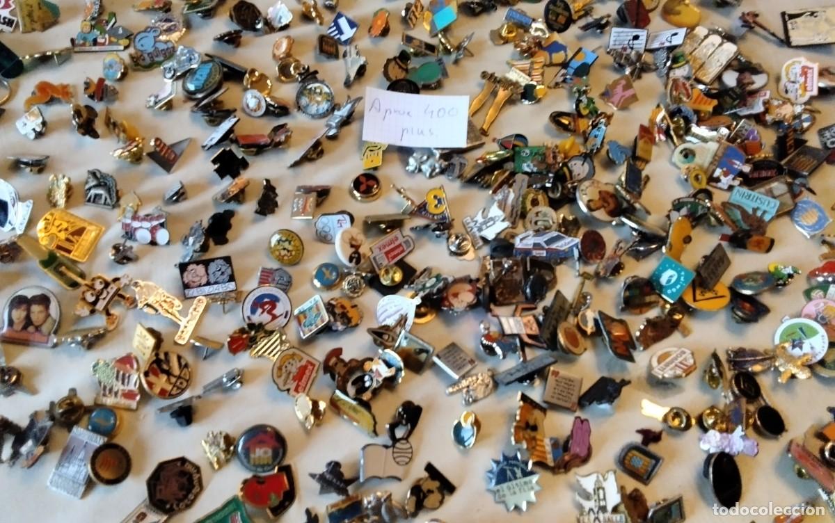 Pins de colecci&oacute;n: LOTE DE APROX 400 PINS VARIADOS , VER COMPOSICION Y DESCRIPCION