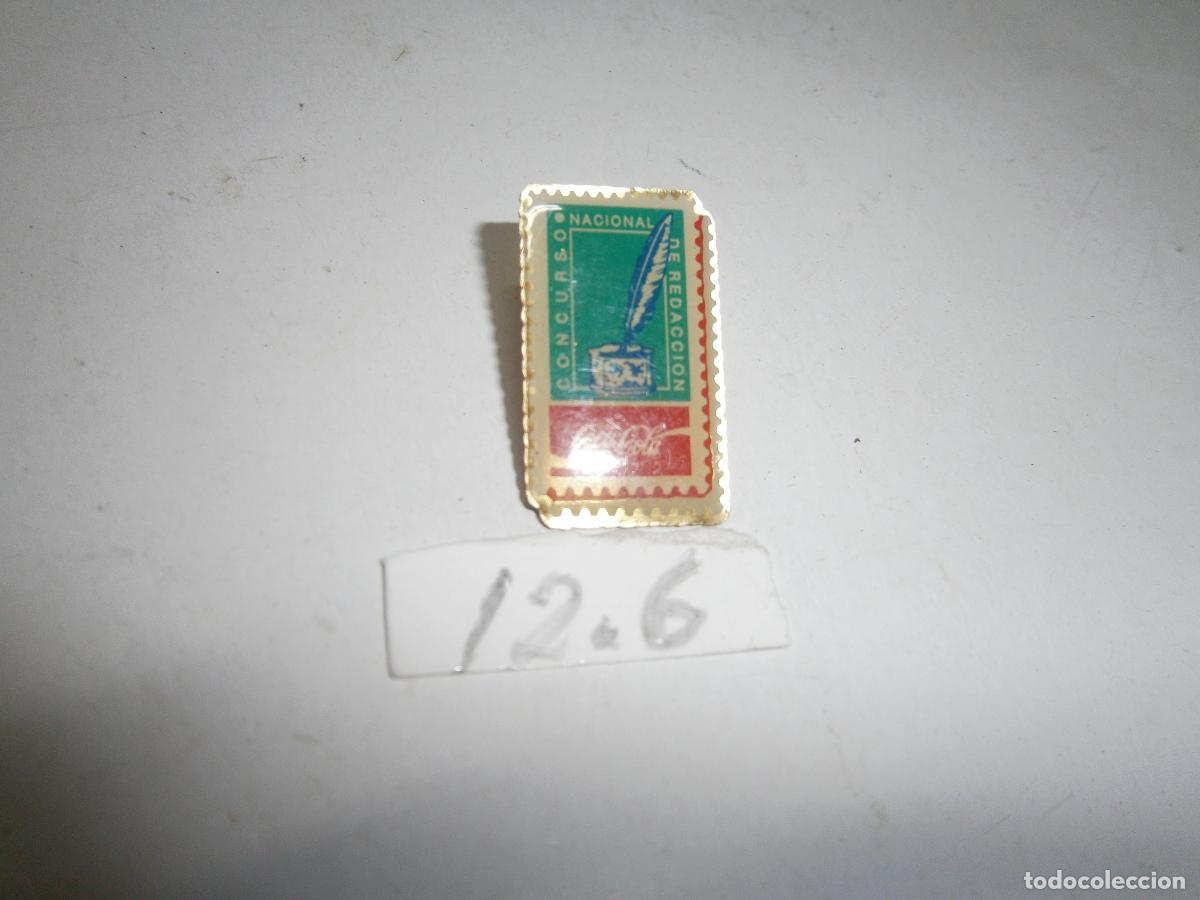 Pins de colecci&oacute;n: ANTIGUO PIN CONCURSO NACIONAL DE REDACCION A&Ntilde;OS 90