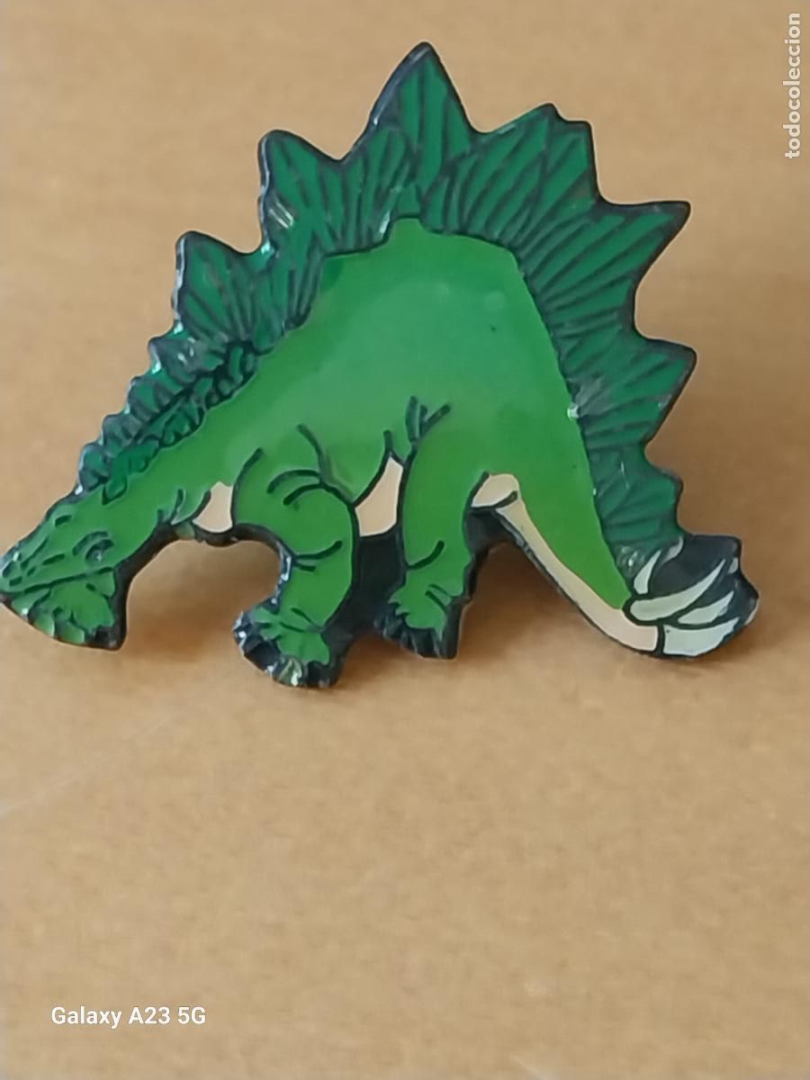 Pins de colecci&oacute;n: DINOSAURIO ESTEGOSAURIO PIN PINCHO 2.50CMS ALTO VINTAGE PINTURA LACADA