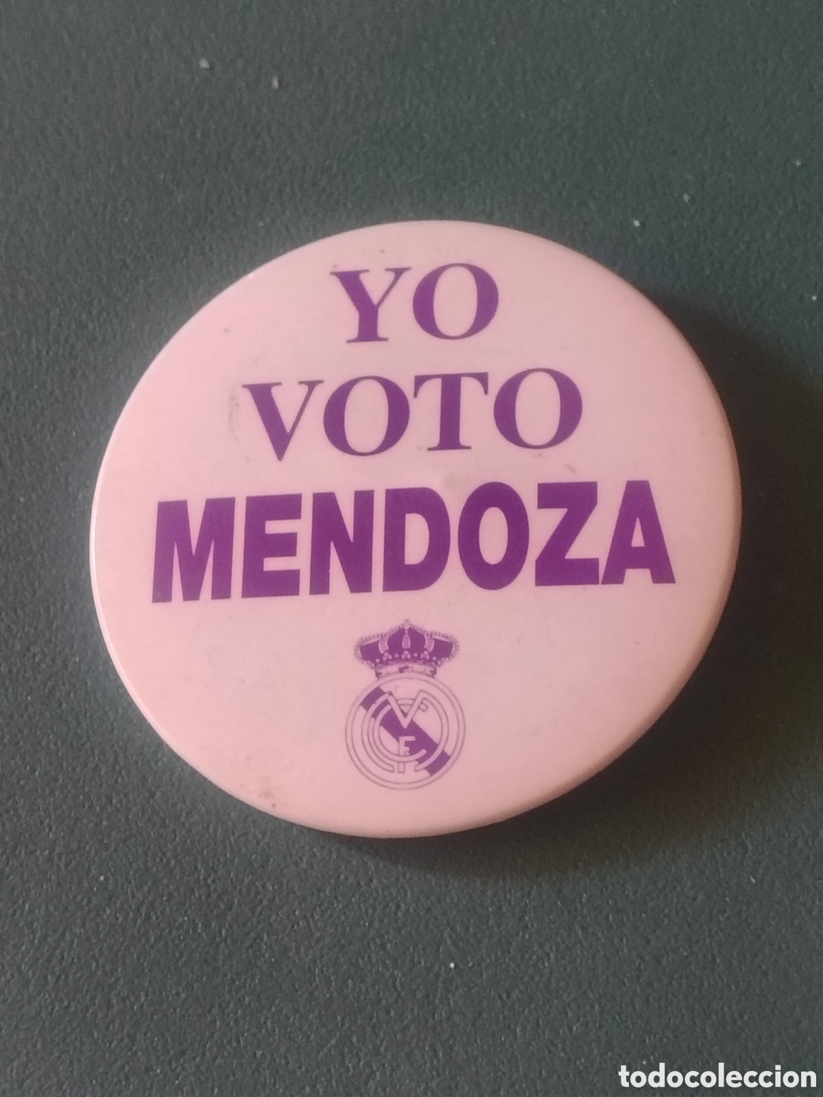 Pins de colecci&oacute;n: CHAPA POLITICA, ELECCIONES REAL MADRID, YO MENDOZA