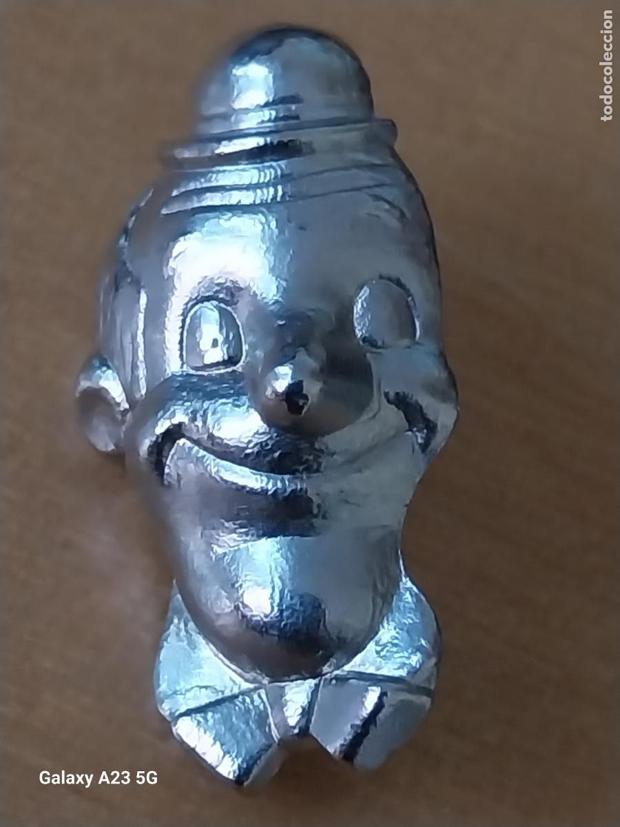 Pins de colecci&oacute;n: STAN LAUREL FLACO DE LA PAREJA GORDO Y FLACO PIN PINCHO METAL CROMADO 2.44CMS ALTO
