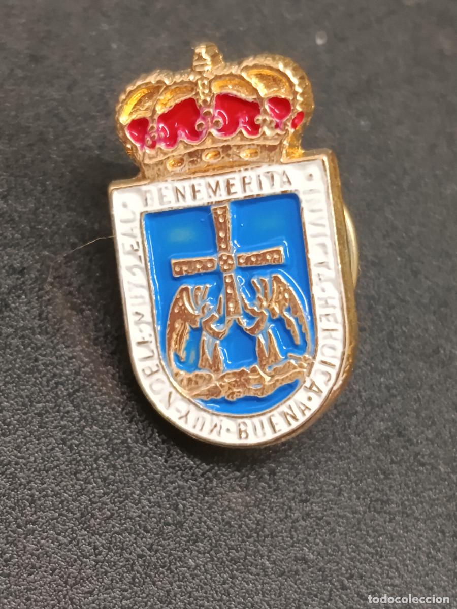 Pins de colecci&oacute;n: PIN VINTAGE ESCUDO OFICIAL OVIEDO. CS