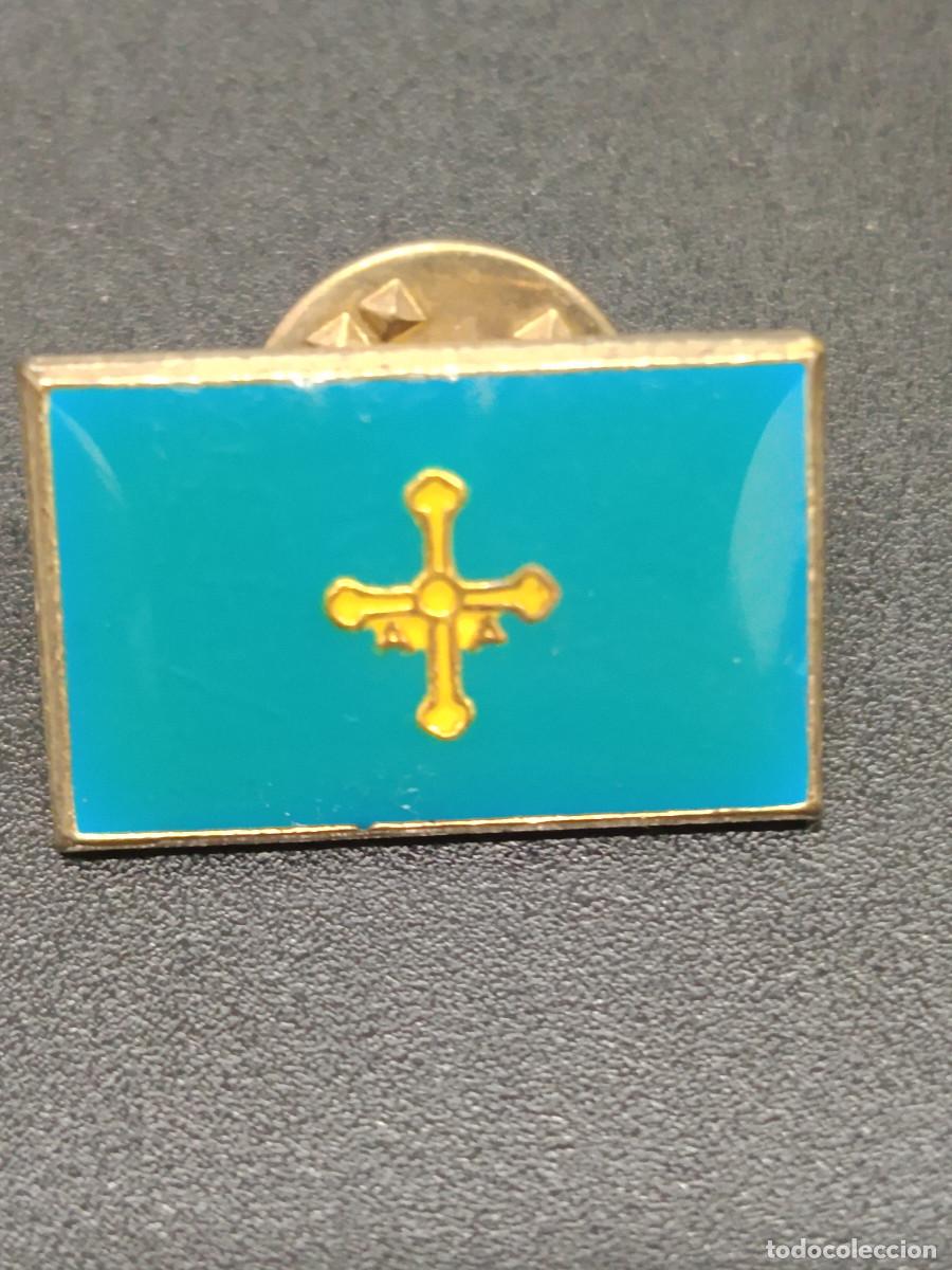 Pins de colecci&oacute;n: PIN VINTAGE BANDERA ASTURIAS. CS.