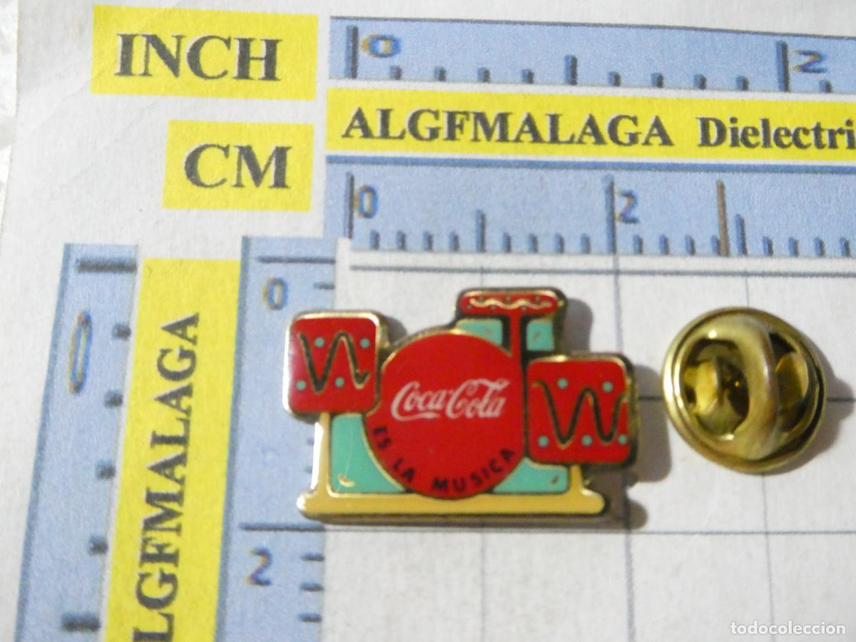 Pins de colecci&oacute;n: PIN DE BEBIDAS. SERIE COCA COLA ES LA M&Uacute;SICA