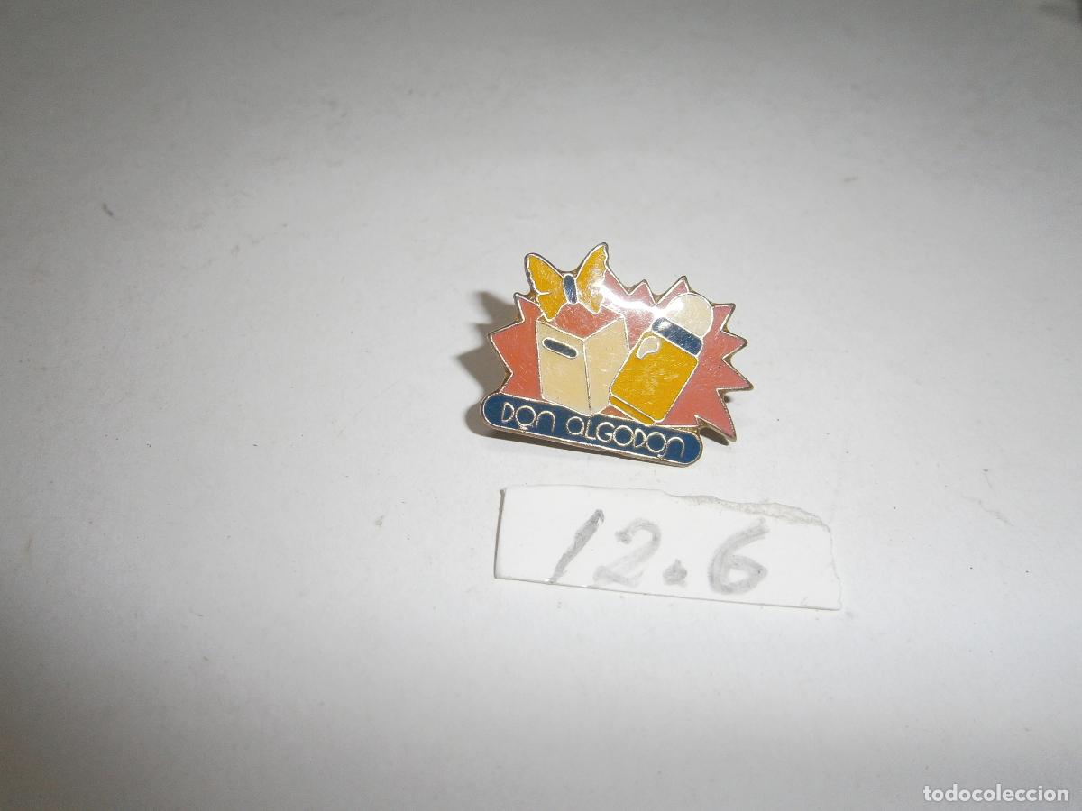 Pins de colecci&oacute;n: ANTIGUO PIN DON ALGODON A&Ntilde;OS 90