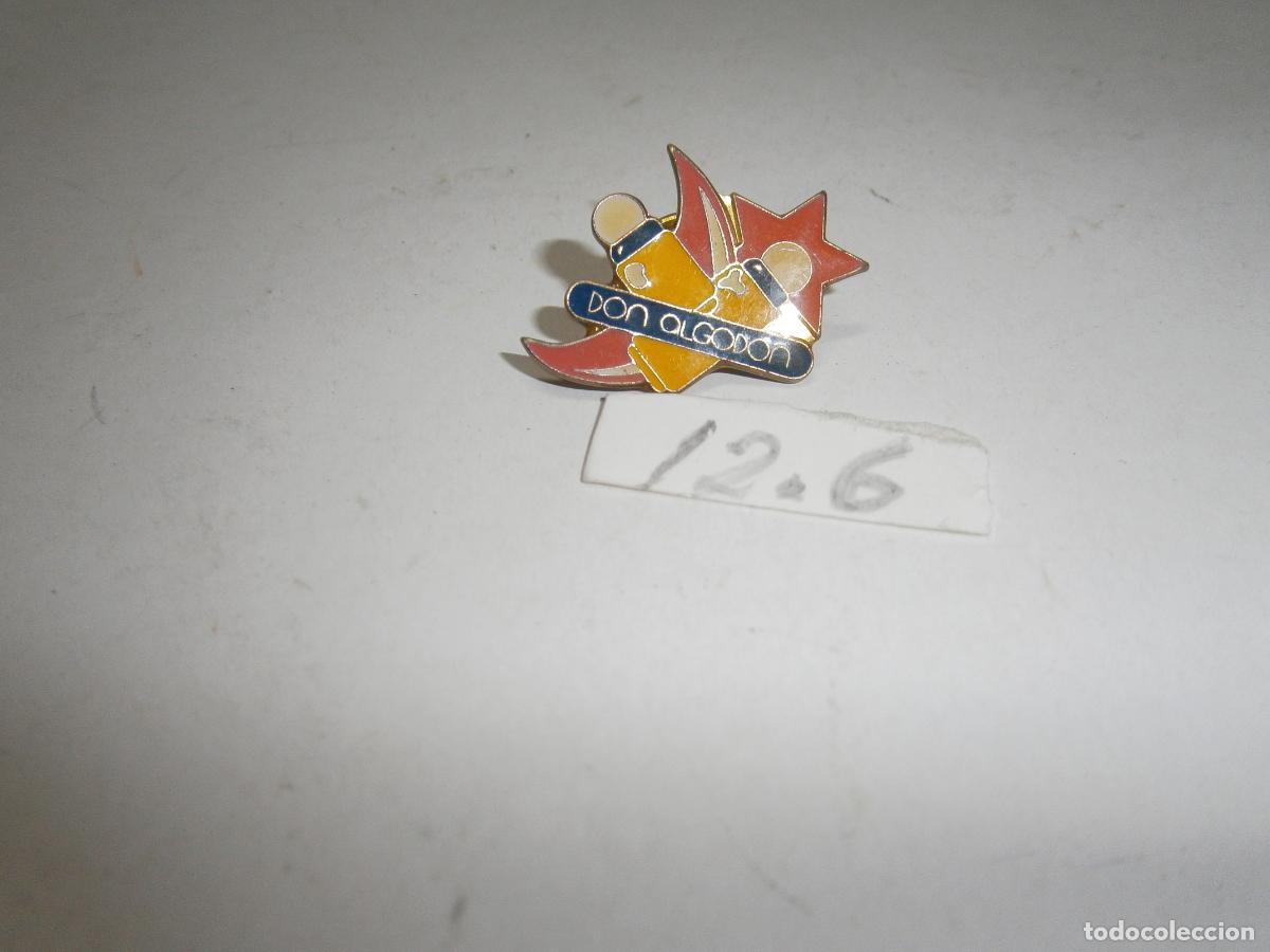 Pins de colecci&oacute;n: ANTIGUO PIN DON ALGODON A&Ntilde;OS 90