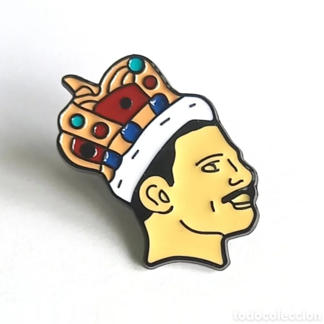 Pins de colecci&oacute;n: Pin &rdquo;Freddie Mercury&rdquo;.