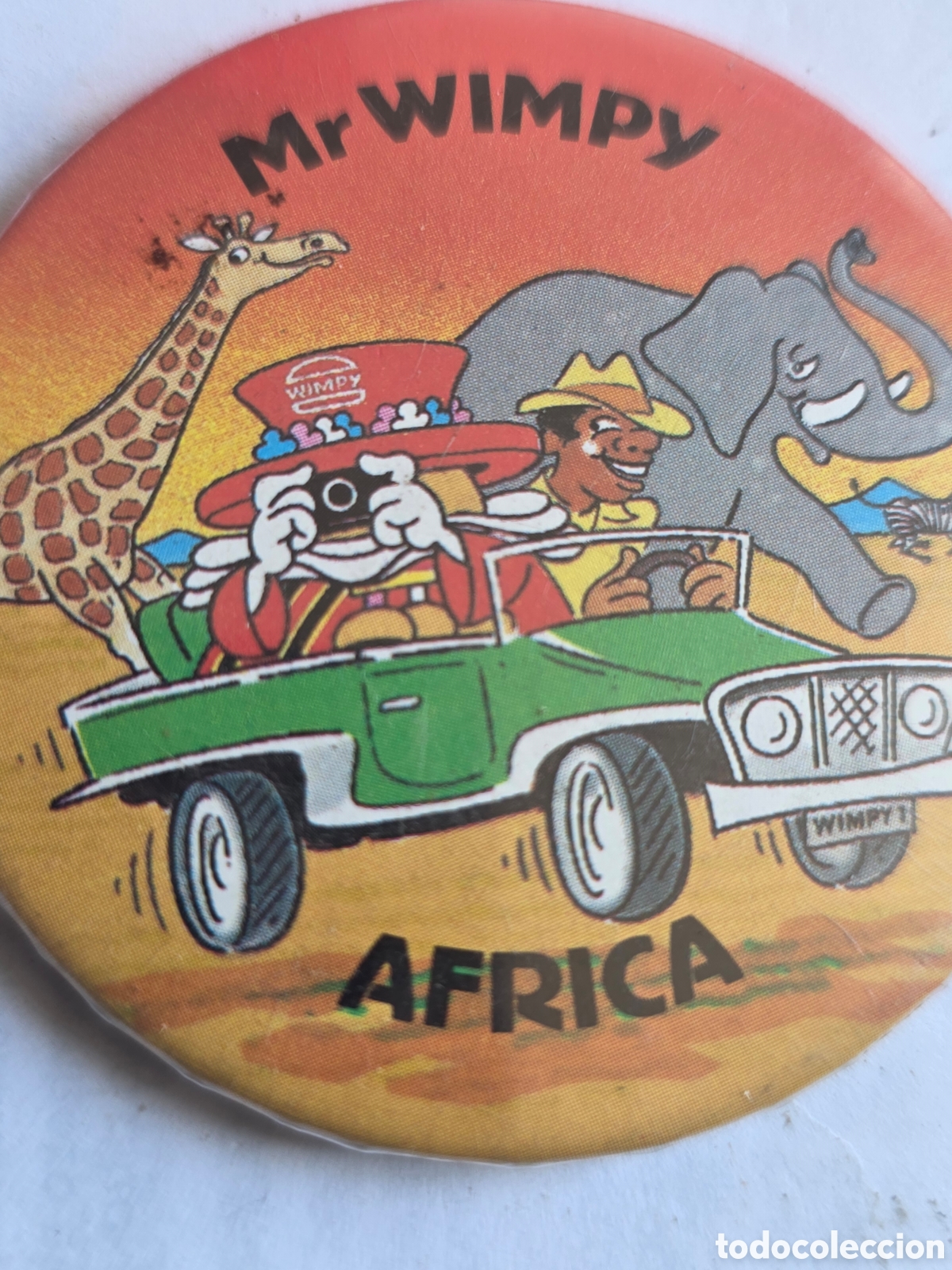 Pins de colecci&oacute;n: VIEJA CHAPA MR. WINPY...AFRICA
