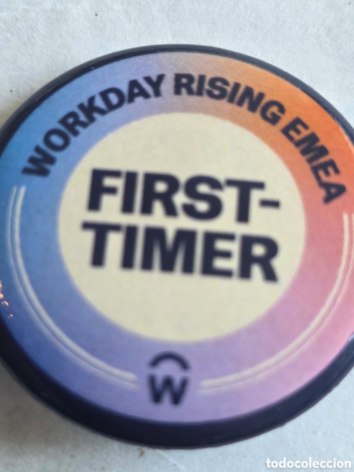 Pins de colecci&oacute;n: WORKDAY RISING EMEA...31mm