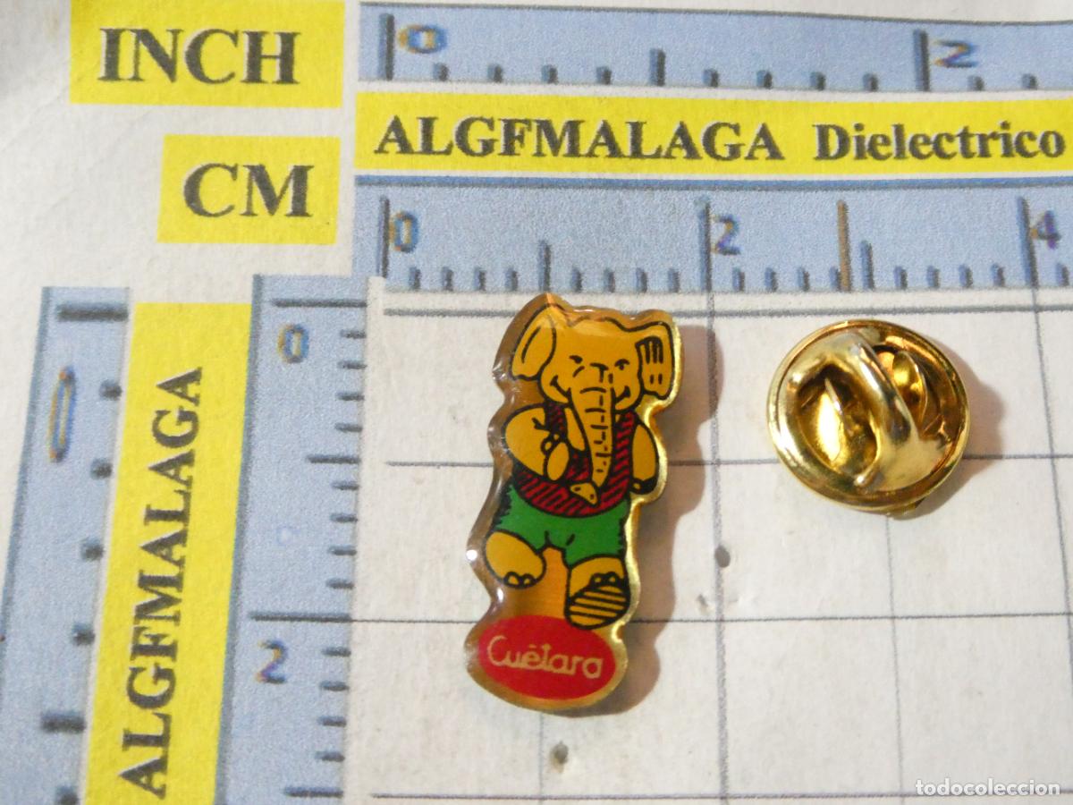 Pins de colecci&oacute;n: PIN DE PASTELITOS. GALLETAS CU&Eacute;TARA. ANIMALES DEPORTES. ELEFANTE ATLETISMO