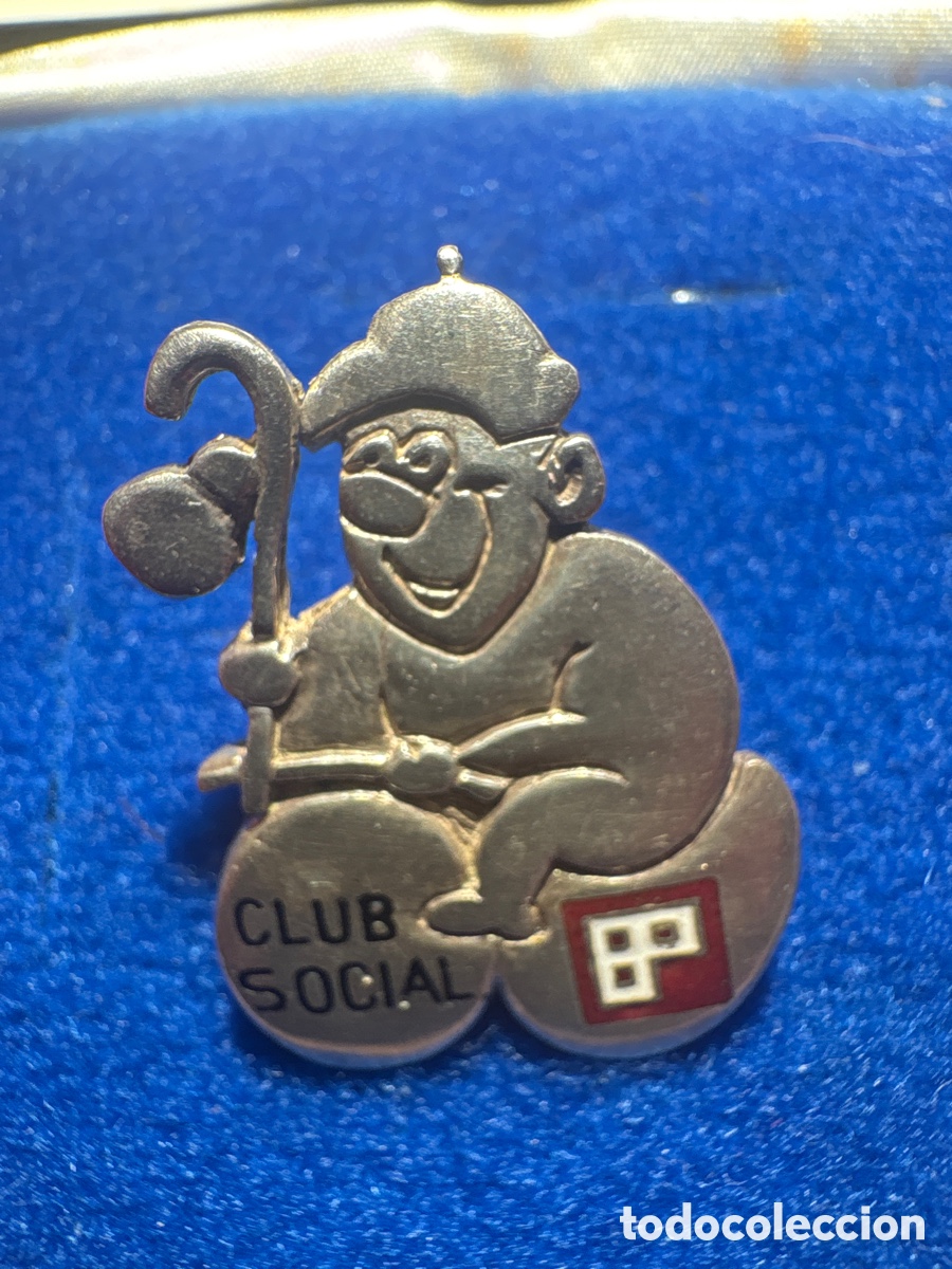 Pins de colecci&oacute;n: Pin de plata Club Social Banco Pastor (A2)