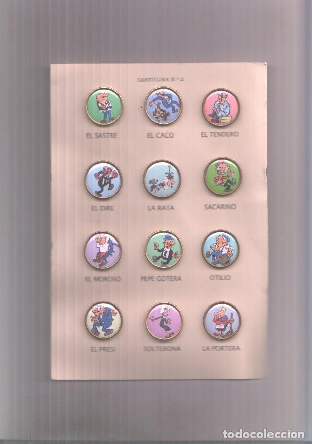Pins de colecci&oacute;n: Pins El Boletin: cartulina numero 02: Iba&ntilde;ez serie 1