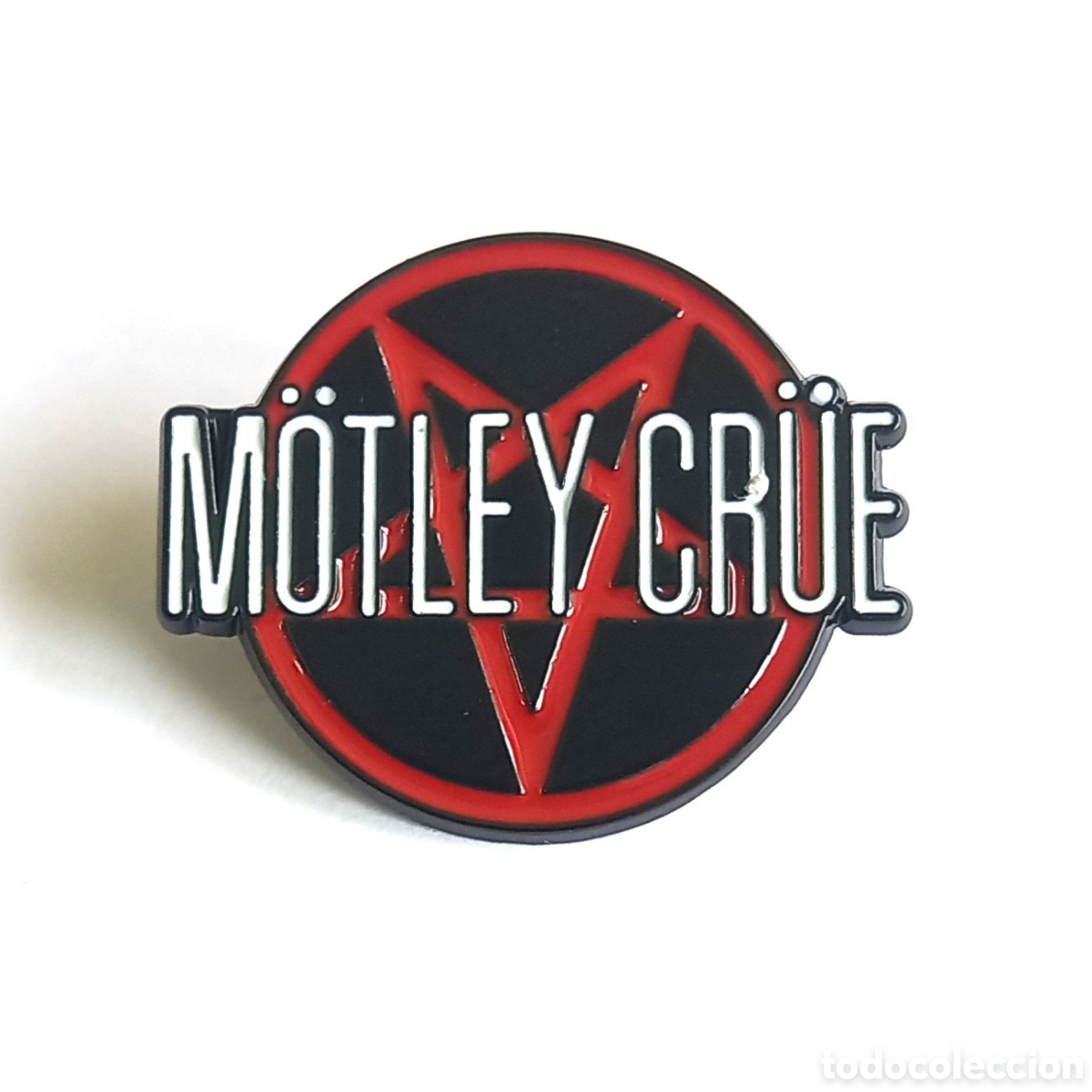 Pins de colecci&oacute;n: Pin met&aacute;lico &rdquo;M&ouml;tley Cr&uuml;e&rdquo;.