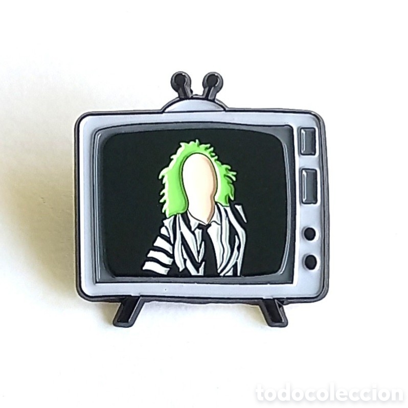 Pins de colecci&oacute;n: Pin &rdquo;Beetlejuice TV&rdquo;.