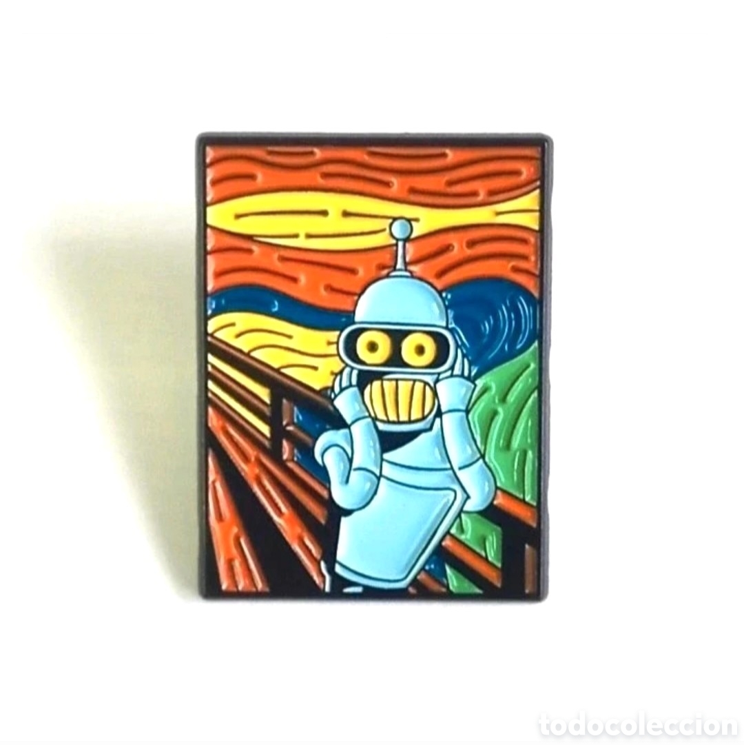 Pins de colecci&oacute;n: Pin &rdquo;El Grito/Bender&rdquo;.