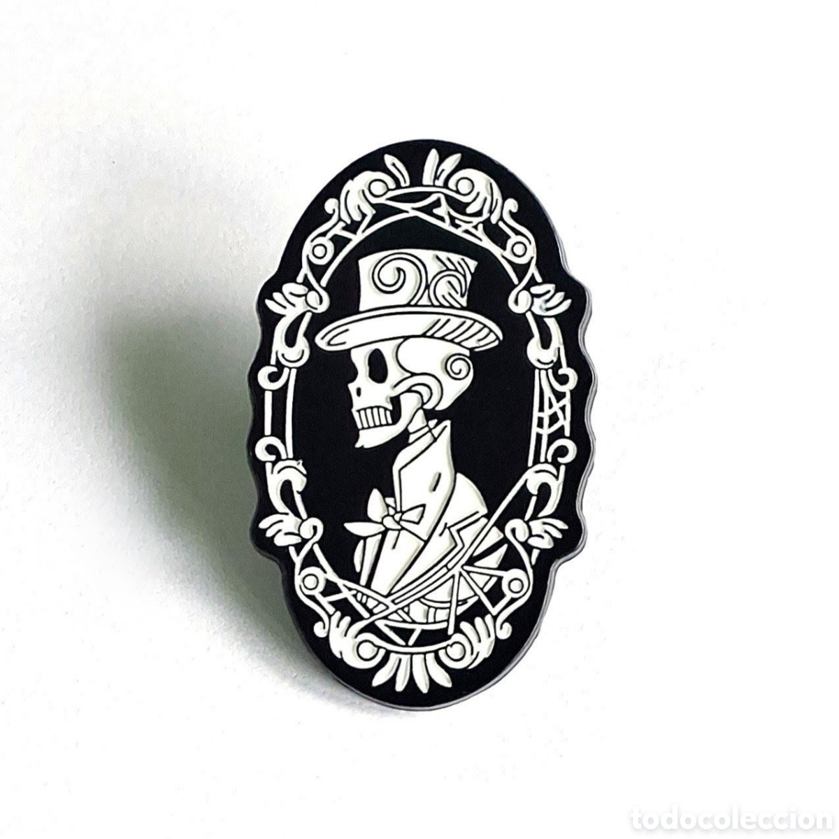 Pins de colecci&oacute;n: Pin camafeo &rdquo;Hombre esqueleto&rdquo;.