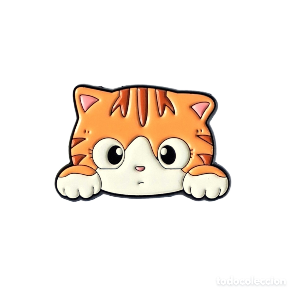 Pins de colecci&oacute;n: Pin met&aacute;lico &rdquo;Gato Pelirrojo&rdquo;.