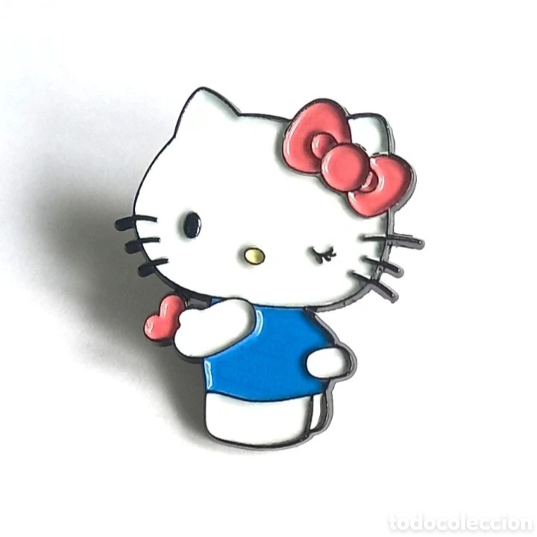 Pins de colecci&oacute;n: Pin met&aacute;lico &rdquo;Hello Kitty&rdquo;.