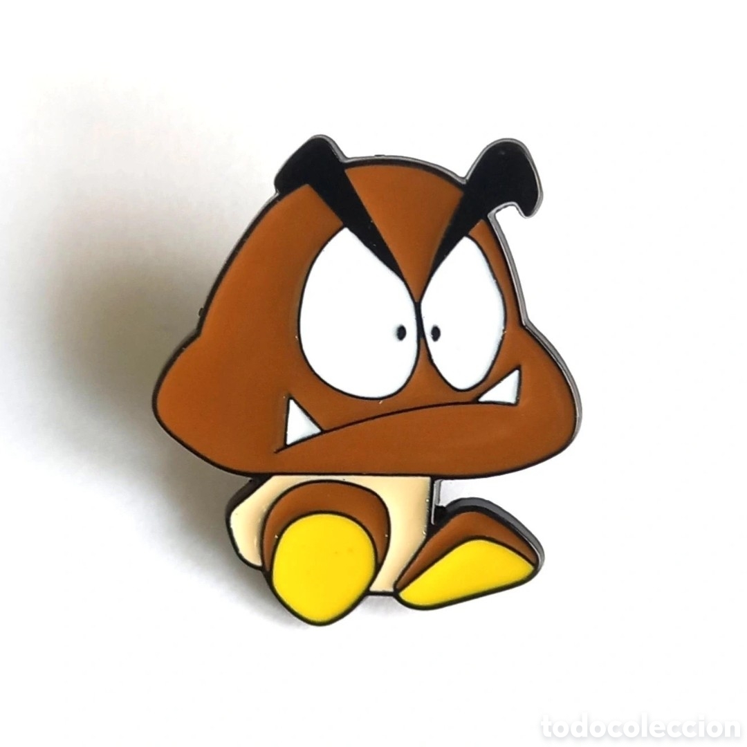 Pins de colecci&oacute;n: Pin &rdquo;Goomba/Super Mario Bros&rdquo;.