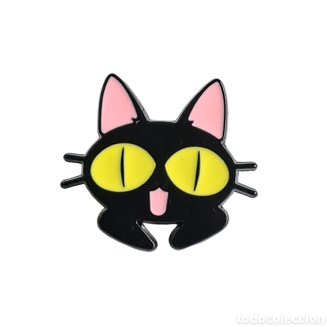 Pins de colecci&oacute;n: Pin &rdquo;Gato sacando la lengua&rdquo;.