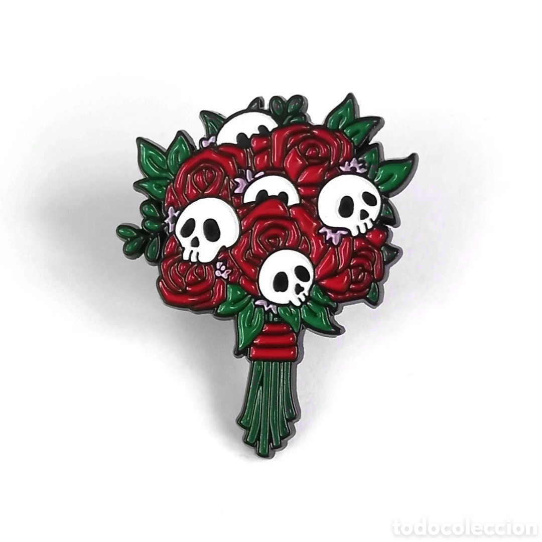 Pins de colecci&oacute;n: Pin met&aacute;lico &rdquo;Ramo g&oacute;tico&rdquo;.