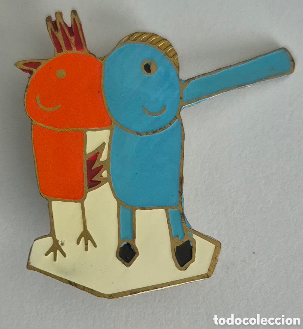 Pins de colecci&oacute;n: MAGNIFICO PIN DE GALLIFANTES, DEL PROGRAMA TELEVISIVO DE TVE JUEGO DE NI&Ntilde;OS