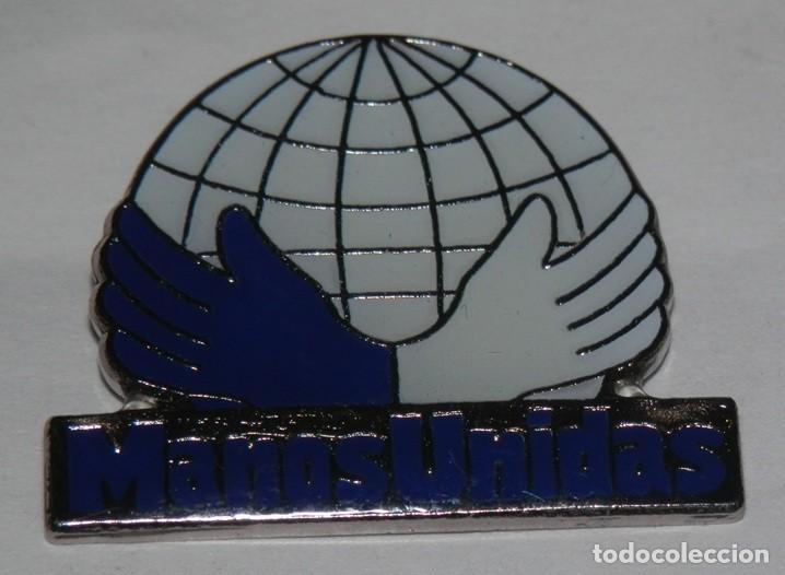 Pins de colecci&oacute;n: PIN'S MANOS UNIDAS .......