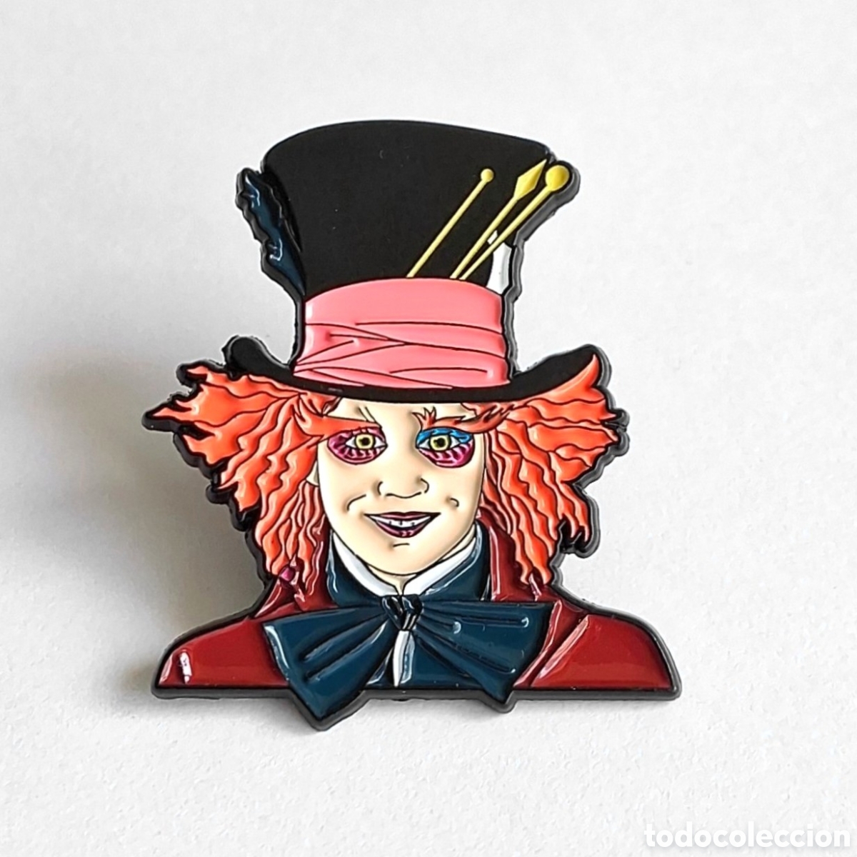Pins de colecci&oacute;n: Pin &rdquo;El Sombrerero Loco&rdquo;.