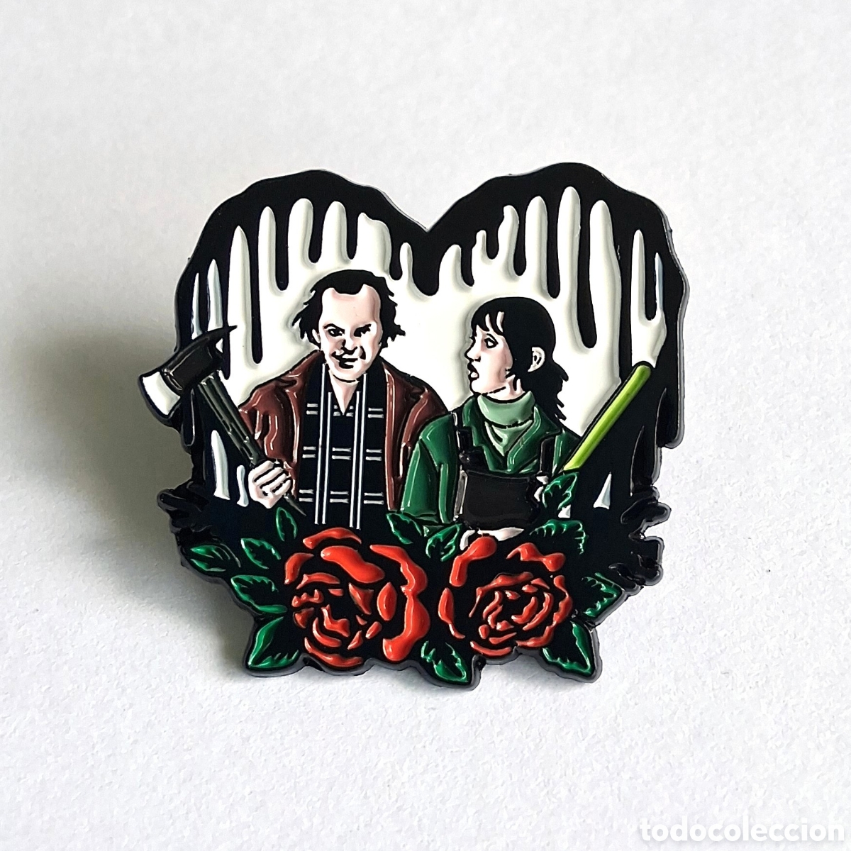 Pins de colecci&oacute;n: Pin coraz&oacute;n &rdquo;El Resplandor&rdquo;.