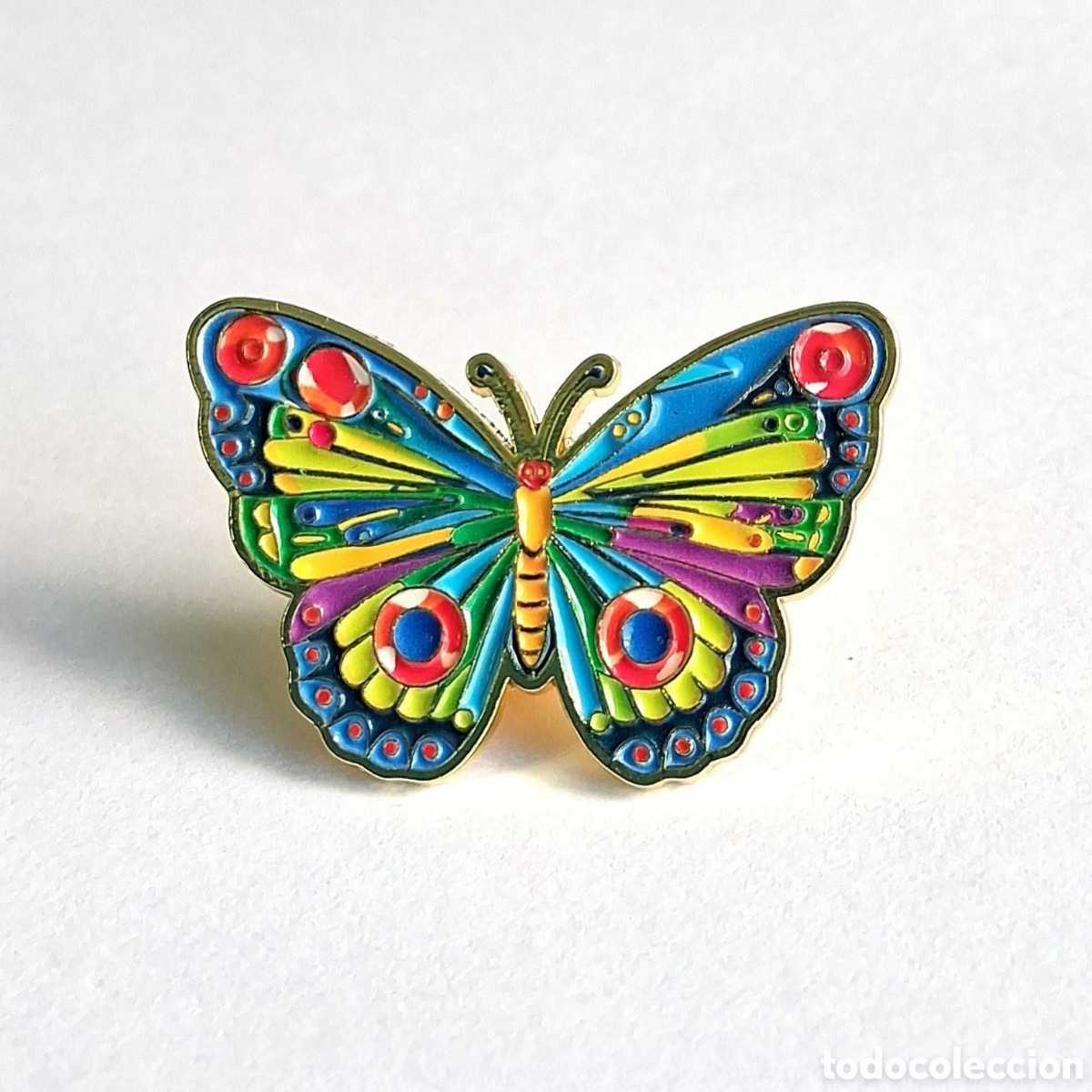 Pins de colecci&oacute;n: Pin met&aacute;lico &rdquo;Mariposa&rdquo;.